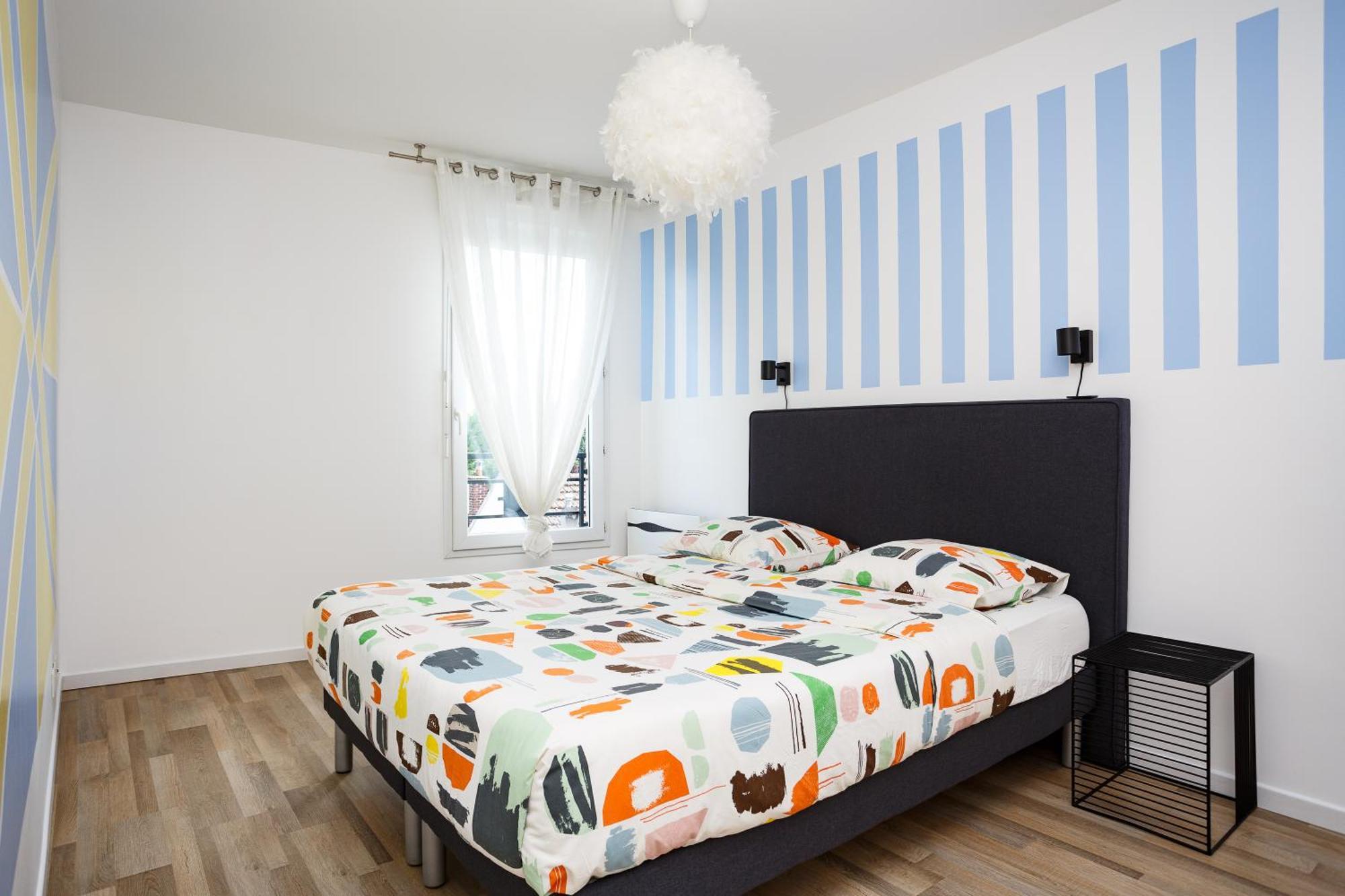 Appartement Cosy Pres De Paris Avec Vue Sur La Tour Eiffel - Parking & Wifi アルジャントゥイユ エクステリア 写真